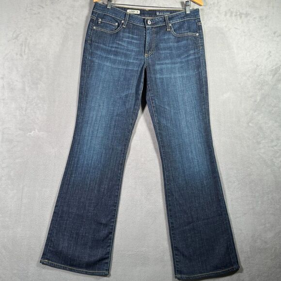 AG Adriano Goldschmied Jeans Womens Size 31R Blue The Jessie Curvy Boot Cut - Picture 1 of 12